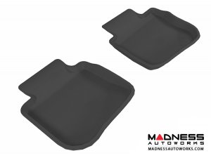 Subaru Legacy/ Outback Floor Mats (Set of 2) - Rear - Black by 3D MAXpider Subaru Legacy/ Outback Floor Mats (Set of 2) - Rear - Black by 3D MAXpider